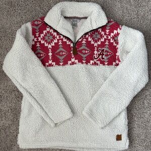 Alabama Sherpa Quarter Zip with Pockets